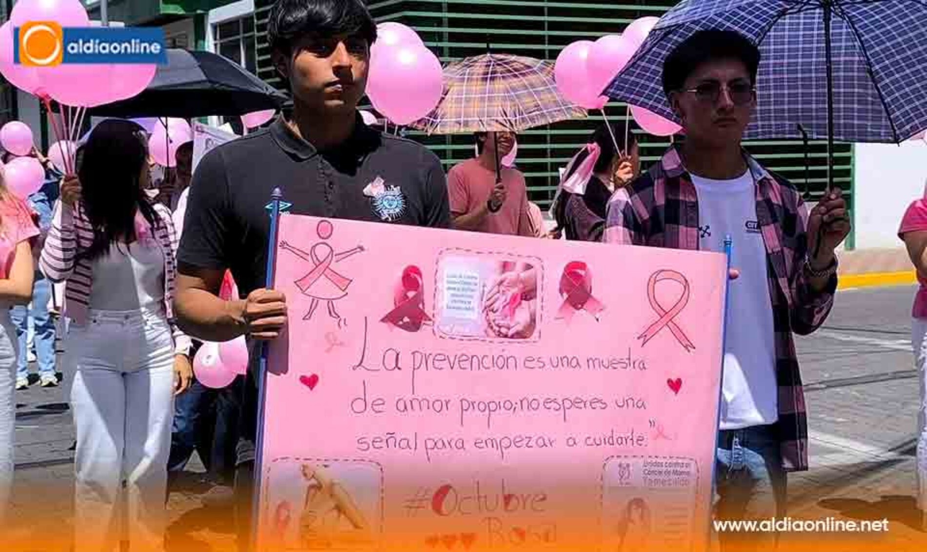 ¡SALCEDO CAMINÓ POR LA VIDA! CIUDADANÍA SE UNIÓ EN LA LUCHA CONTRA EL CÁNCER DE MAMA