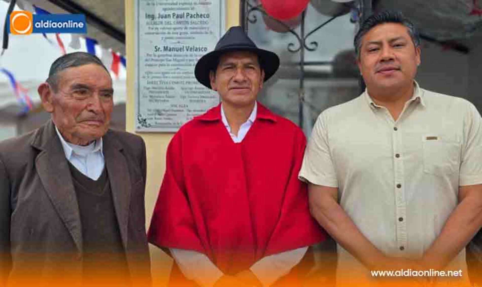 ALCALDE JUAN PAÚL PACHECO INAUGURÓ LA CAPILLA DEL PRÍNCIPE SAN MIGUEL EN RUMIPAMBA DE LA UNIVERSIDAD