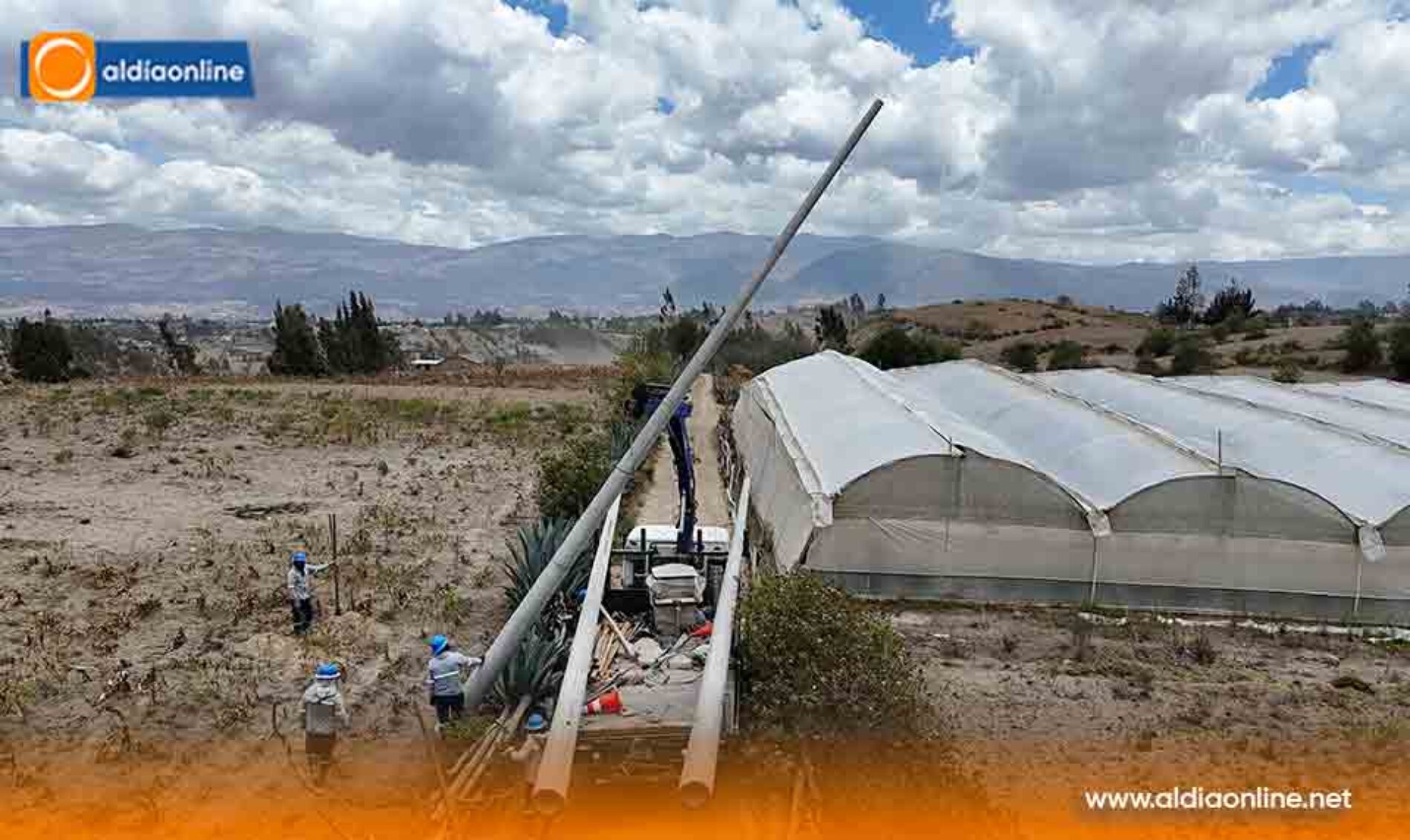 GOBIERNO DE DANIEL NOBOA DESTINA MÁS DE USD 3,5 MILLONES PARA MEJORAR Y AMPLIAR LA INFRAESTRUCTURA ELÉCTRICA EN COTOPAXI