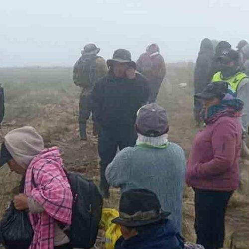 INTENSIFICAN LA BÚSQUEDA DE MARÍA ALICIA SÁNCHEZ, DESAPARECIDA EN LOS PÁRAMOS DE EL CHAUPI