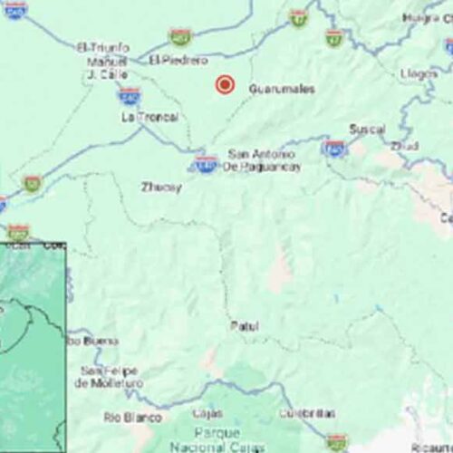 SISMO DE MAGNITUD 4,0 SE REGISTRÓ CERCA DE LA TRONCAL