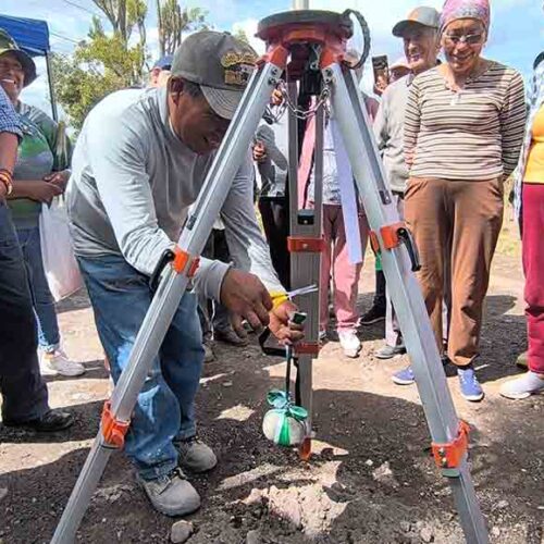 INICIA OBRA DE ALCANTARILLADO EN SALACHE ANGAMARCA