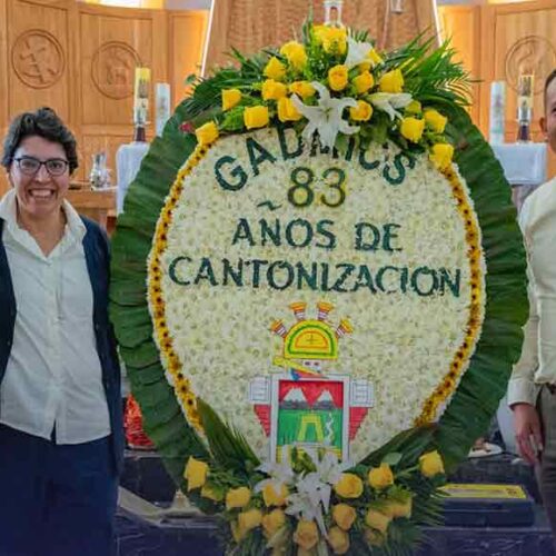 SAQUISILÍ CELEBRA SUS 83 AÑOS DE CANTONIZACIÓN CON UNA EUCARISTÍA DE ACCIÓN DE GRACIAS