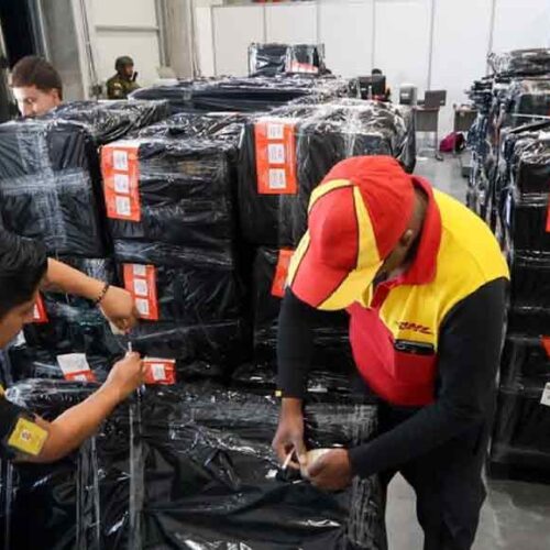 CNE ENVÍA PAQUETES ELECTORALES HACIA LAS CIRCUNSCRIPCIONES ESPECIALES DEL EXTERIOR