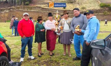 EL DEPORTE UNE A GUANGAJE CON CUADRANGULAR DE FÚTBOL QUE PREMIÓ A LOS MEJORES